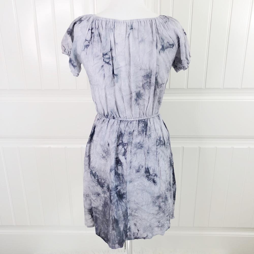 Beach by Exist BE Gray Tie-Dye Swim Coverup Dress - Picture 4 of 6